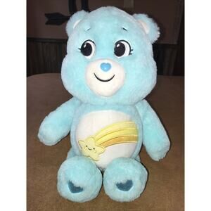 Blue Wish Bear Care Bears Plush Stuffed Animal Soft Toy 15" Shooting Star 2020